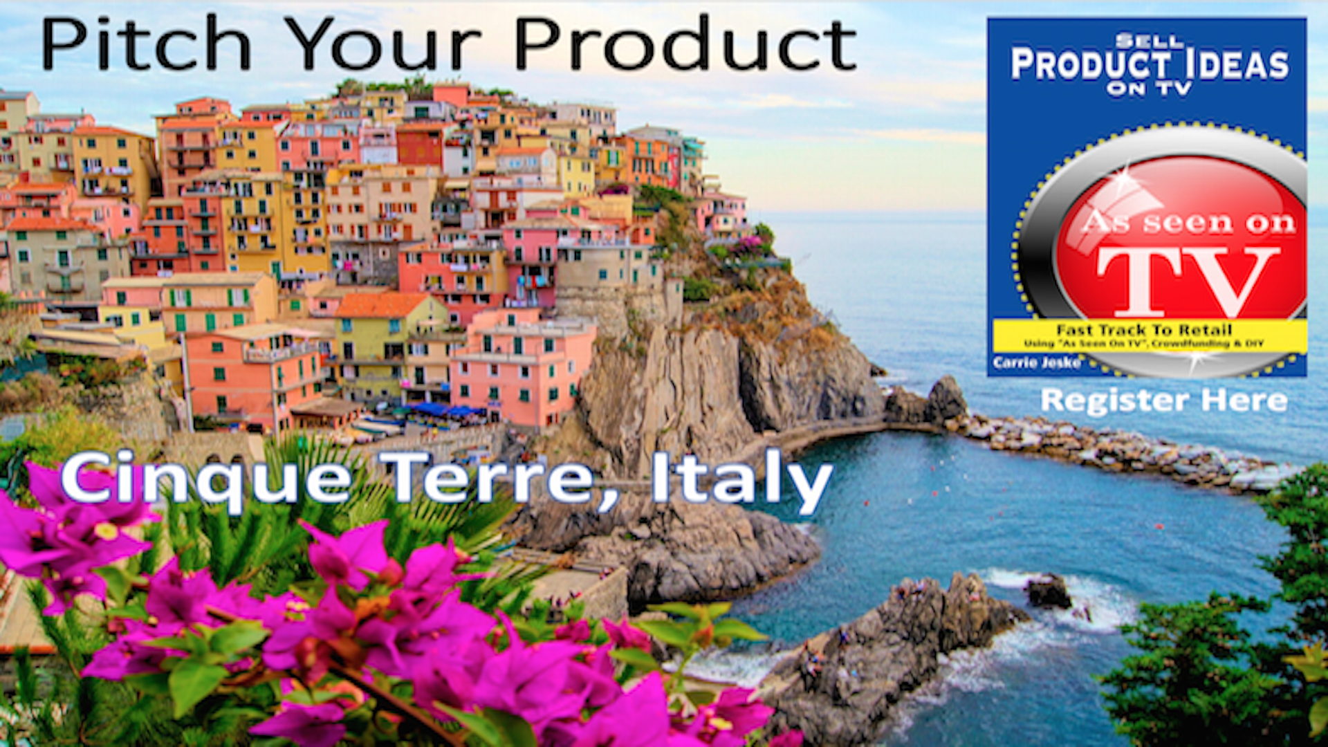 Cinque Terre Italy Pitch Product Idea Carrie Jeske